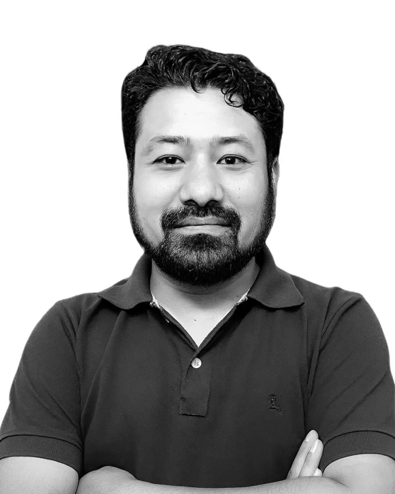 Portrait of Ajay Maharjan